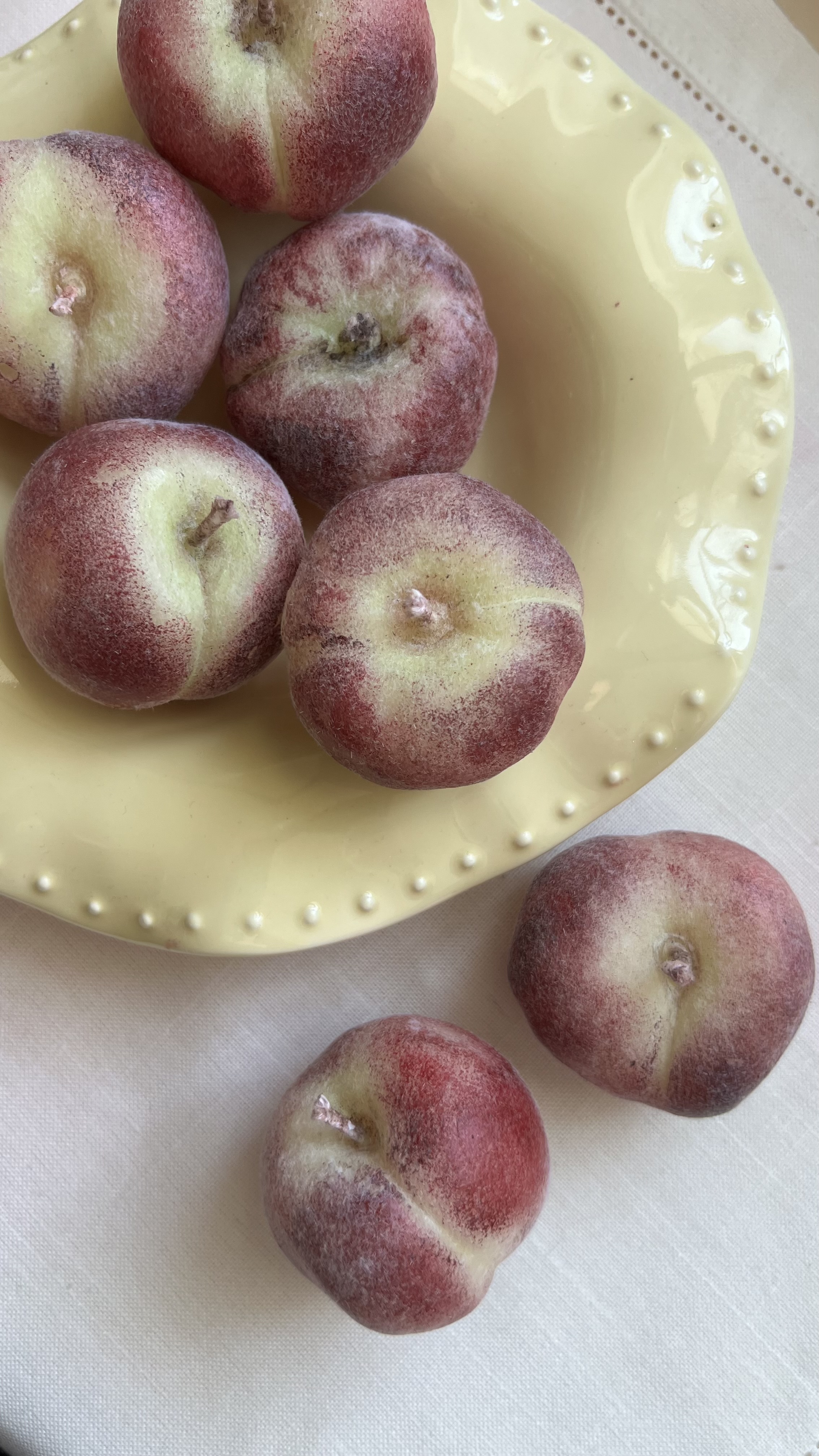 Pfirsich Kerze Bild 3